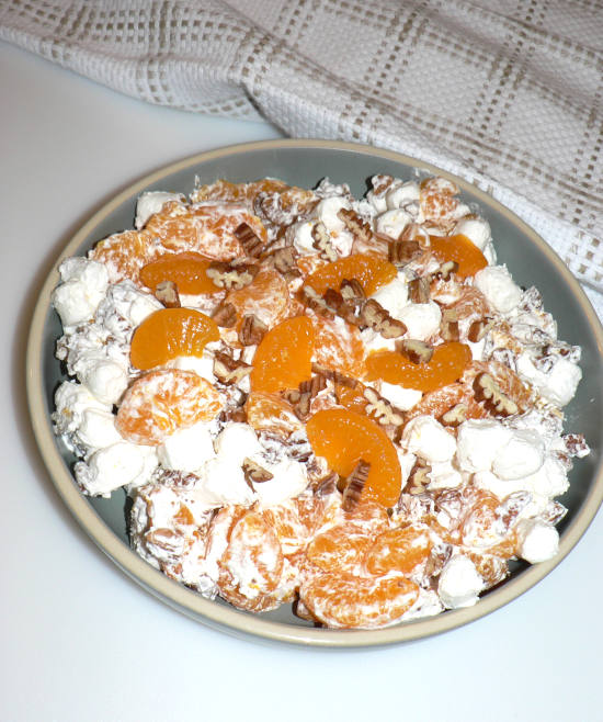 Ambrosia Salad in a Bowl