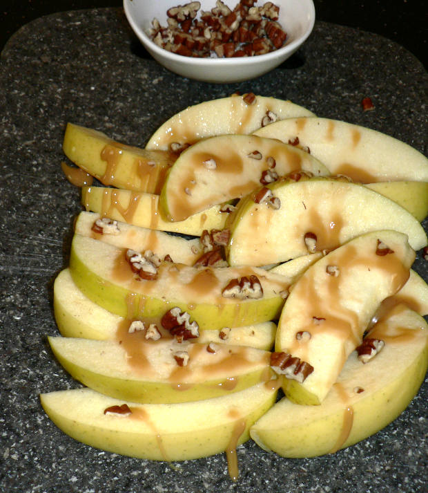 Caramel Apple Nachos