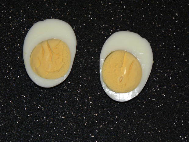 Eggs Cut Into Halves