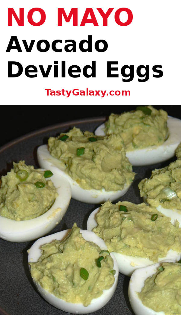 Green Avocado Deviled Eggs
