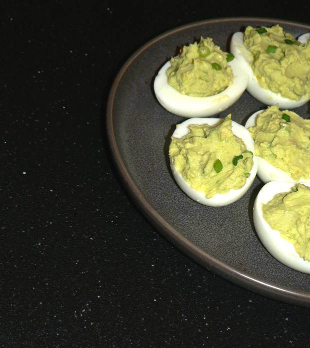 Avocado Deviled Eggs