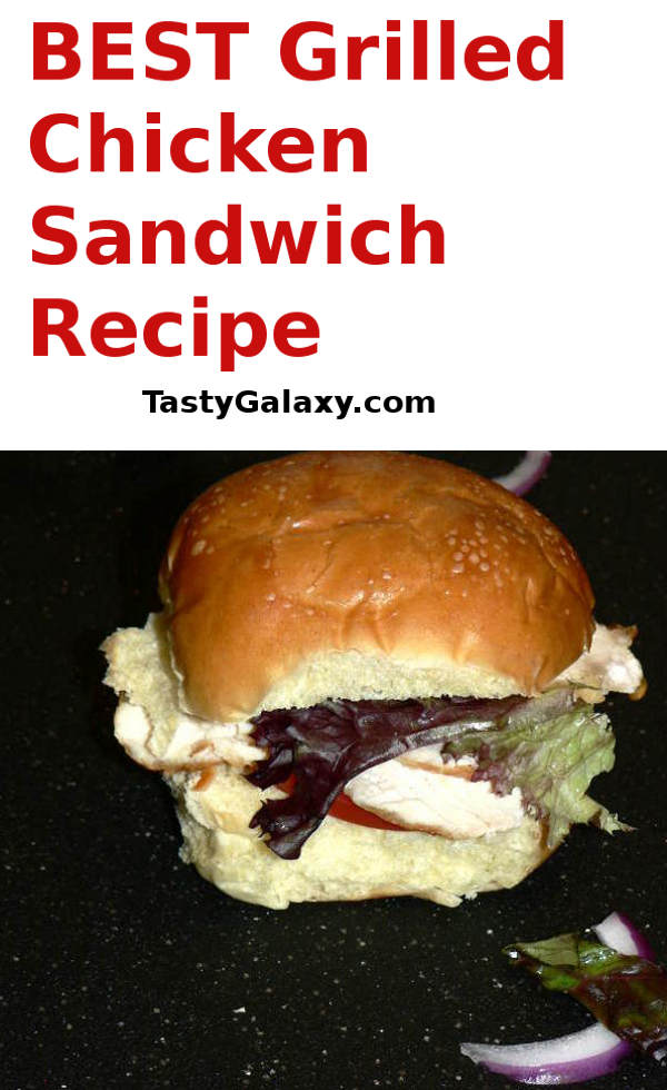This best Grilled Chicken Sandwich Recipe is so healthy and delicious! Click to the recipe to find out how to make this amazingly delicious, mouthwatering Grilled Chicken Sandwiches #healthyrecipes #healthyeating #cooking #food #recipes #dairyfree