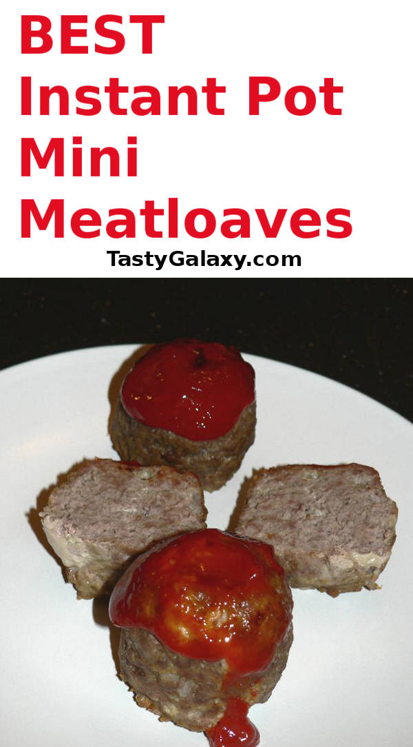 Instant Pot Mini Meatloafs