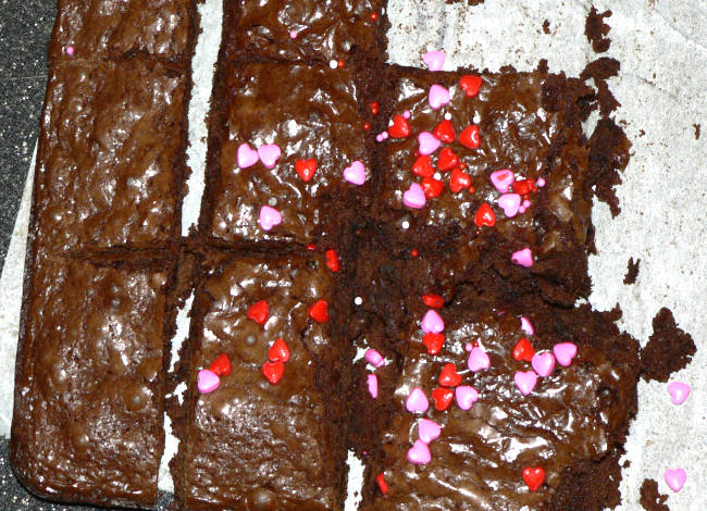 EASY Chocolate Brownies made with brownie mix