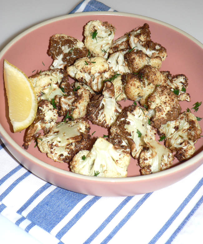 Air Fryer Roasted Cauliflower