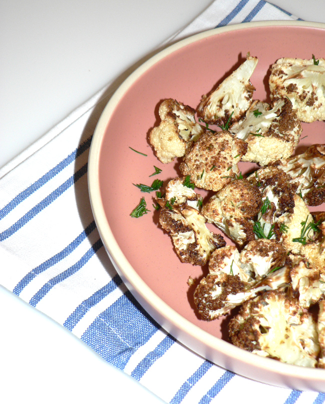 Air Fried Cauliflower