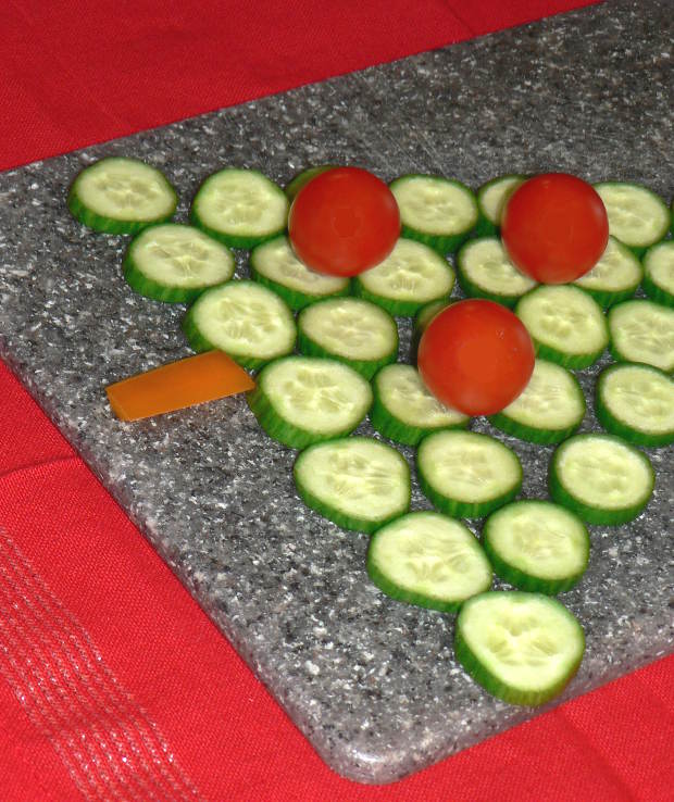 Christmas Tree Appetizer