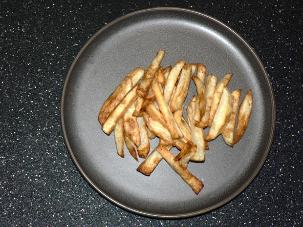 Air Fryer French Fries on a plate