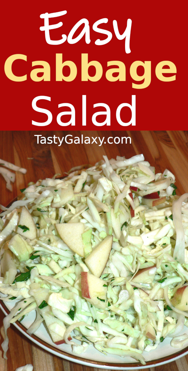 Cabbage Salad With Apples