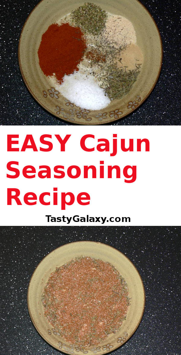 Best Cajun Seasoning Recipe is the easiest recipe of them all! Find out all the ingredients you need to make this seasoning in less than 5 minutes #cajun #seasoning #glutenfree #glutenfreerecipes #vegan #vegetarian #lowcarb #keto #paleo #whole30