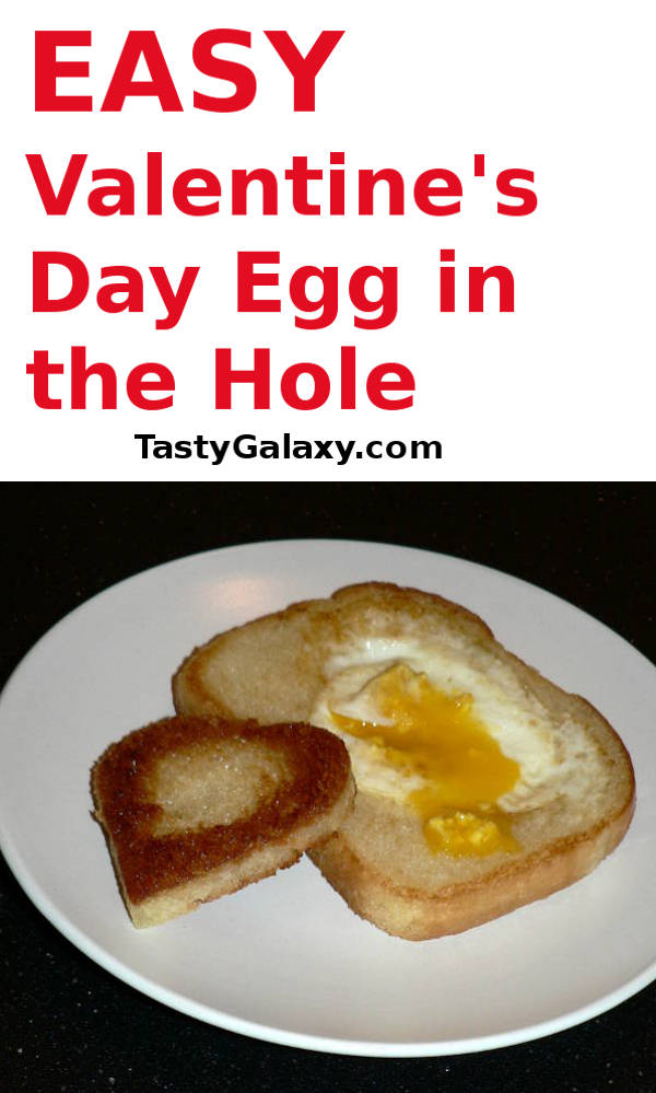 Valentines Day Egg in the Hole