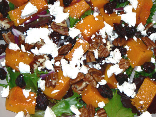 Roasted Butternut Squash Salad