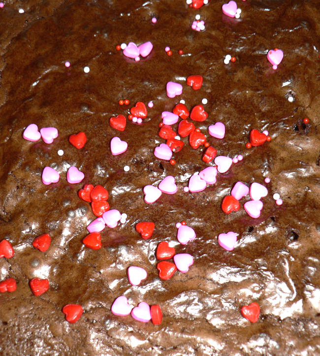 Valentines Chocolate Brownies