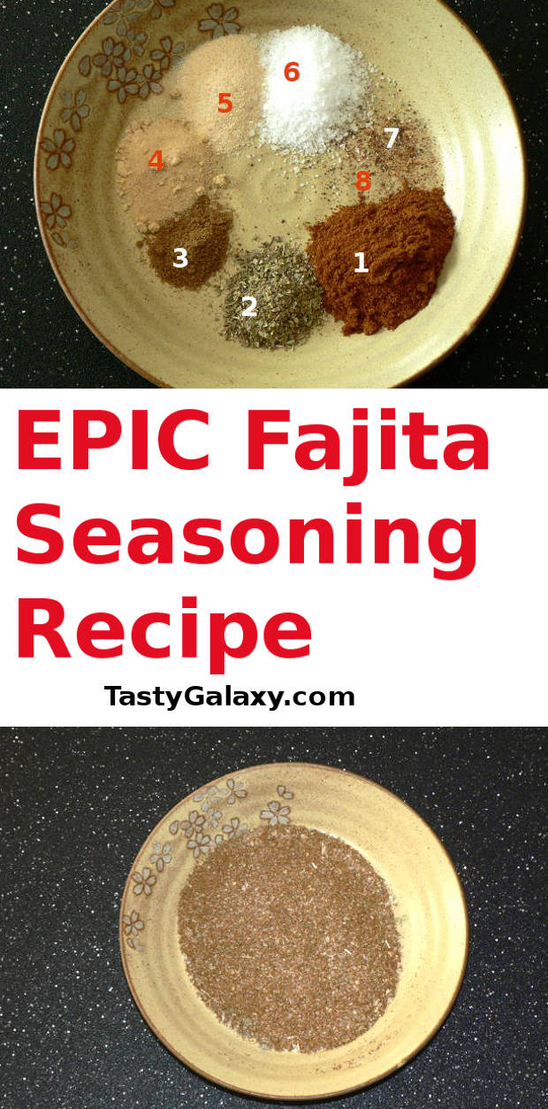 Best Fajita Seasoning Recipe takes just a few minutes to make, and it will take your dinner to the next level! Find out how to make fajita seasoning #fajitas #seasoning #glutenfree #glutenfreerecipes #vegan #vegetarian #lowcarb #keto