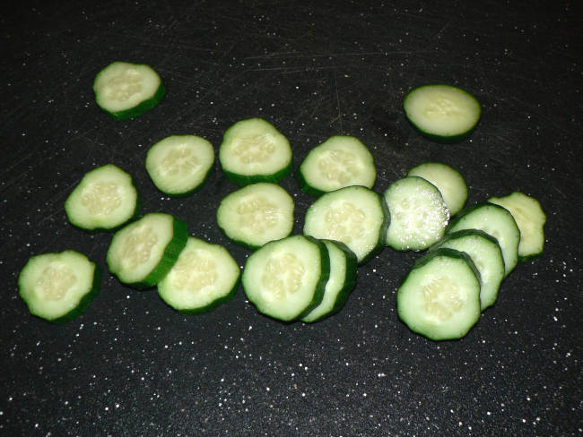 Cucumber Rounds