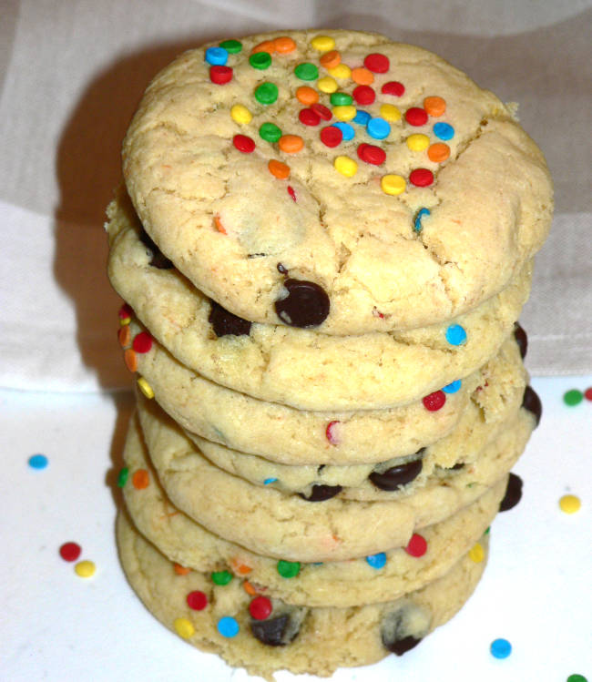 Funfetti Cake Batter Cookies