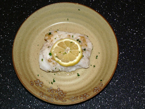 Lemon Baked Cod Fish