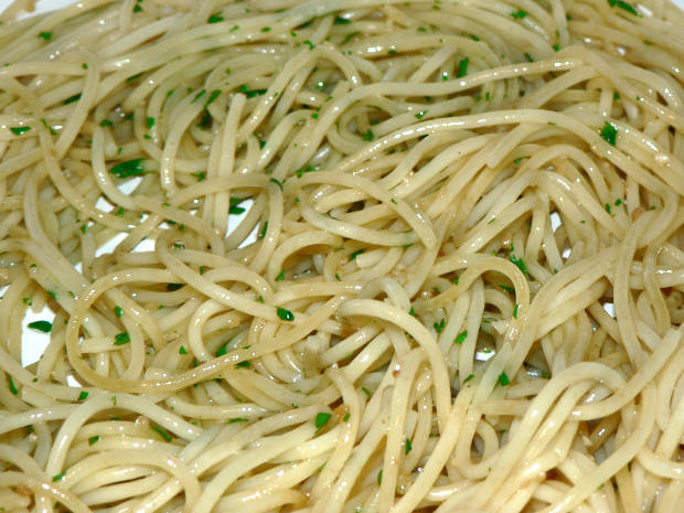 Garlic Olive Oil Pasta