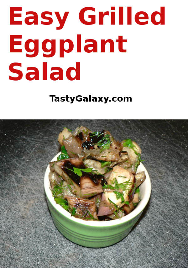Looking for an easy side dish? Here is a very easy grilled eggplant salad, find out how to make this vegan and Keto eggplant salad! Click to find out how to make it in just a few minutes! #healthyrecipes #healthyfood #healthyeating #cooking #food #recipes #vegetarian #vegetarianrecipes #vegetables #veganrecipes #vegan #veganfood #ketodiet #ketorecipes #lowcarb #lowcarbdiet #lowcarbrecipes #glutenfree #glutenfreerecipes #dairyfree #sidedish #salads