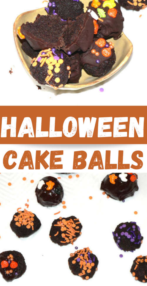 Halloween Cake Balls