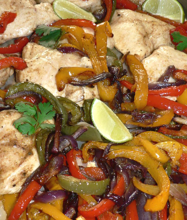 Easy Chicken Fajitas