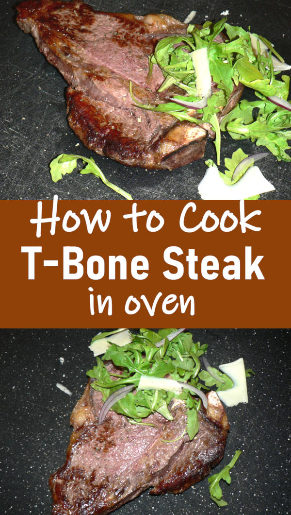 Tbone Steak on a Cutting Board