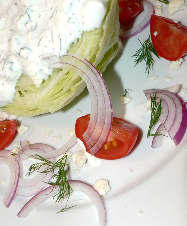 How to make Wedge Salad, find out the easiest recipe for making a delicious Blue Cheese Wedge Salad, better than at the steakhouse #healthy #healthyrecipes #healthyfood #healthyeating #cooking #food #recipes #vegetarian #vegetarianrecipes #vegetables #ketodiet #ketorecipes #lowcarb #lowcarbdiet #lowcarbrecipes #glutenfree #glutenfreerecipes #sidedish #salads