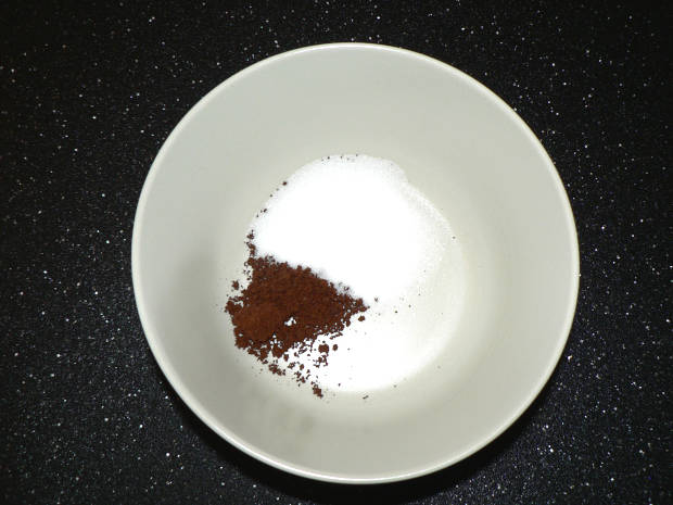 Coffee and Sugar in a Bowl