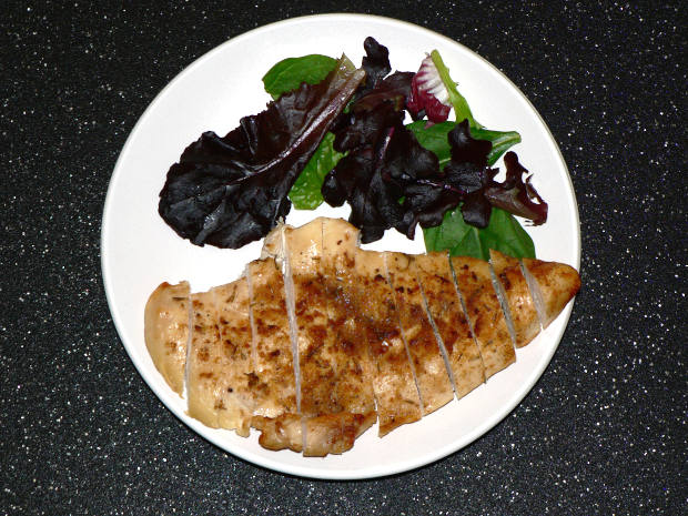 Air Fryer Lid Chicken Breast With Lettuce