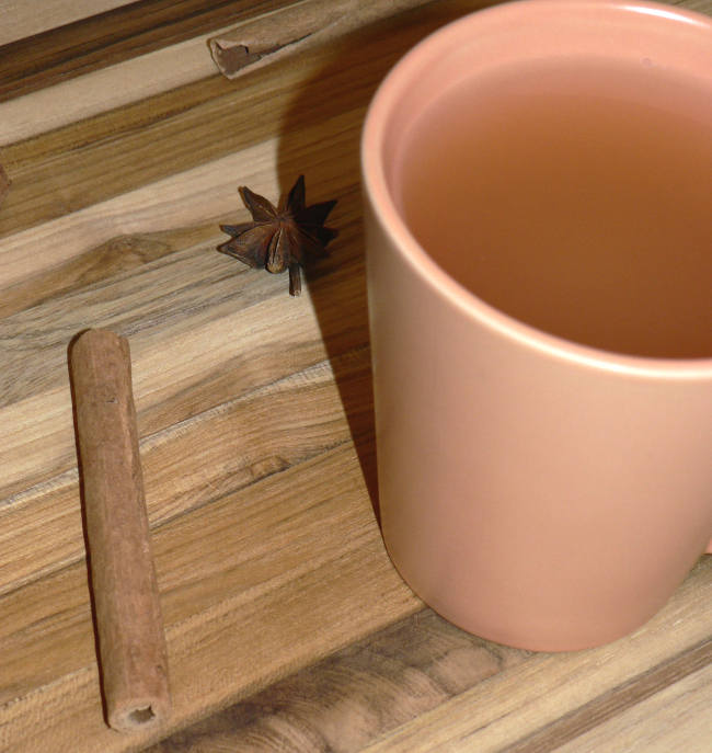 Homemade Apple Cider in a Mug