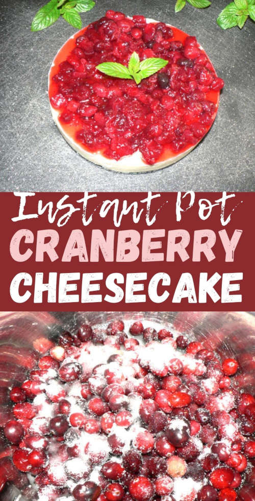 Cranberry Cheesecake