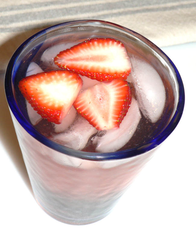 Instant Pot Infused Strawberry Water