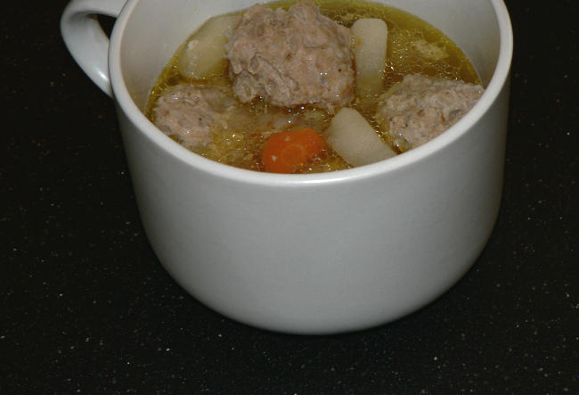 Instant Pot Meatball Soup