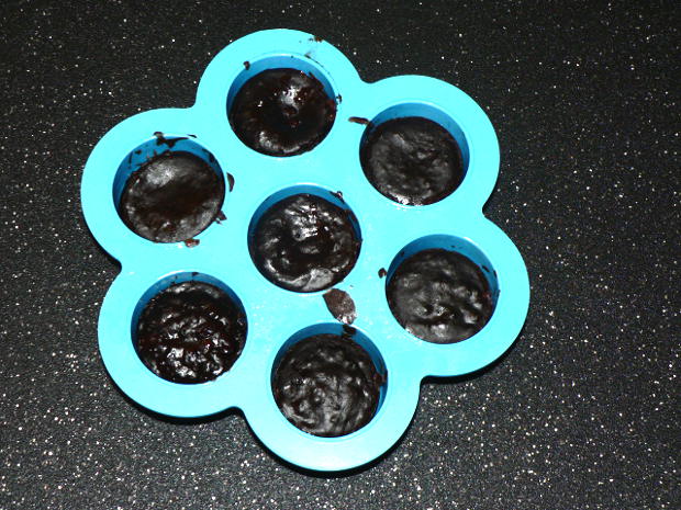 Chocolate Fudgy Brownies in Egg Bites Mold
