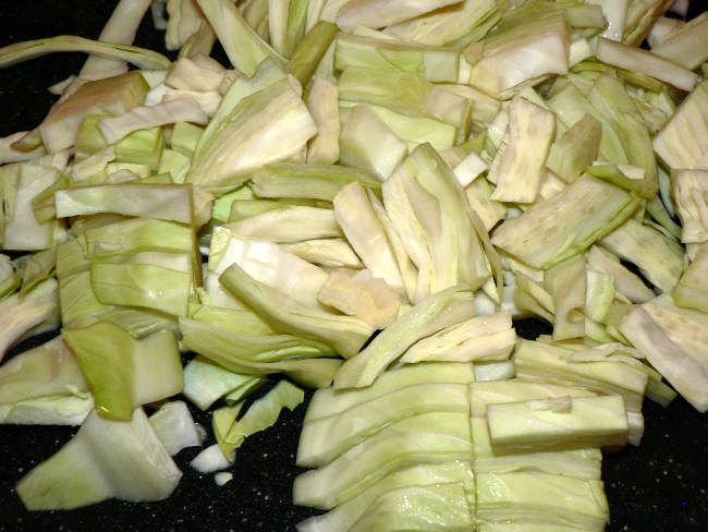 Chopped Cabbage