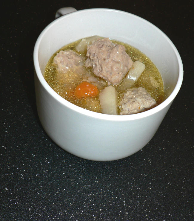 Instant Pot Turkey Meatball Soup
