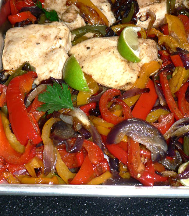 Easy Chicken Fajitas