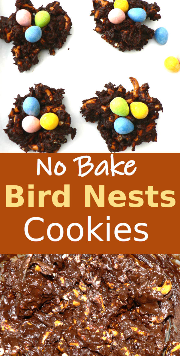 Birds Nest No Bake Cookies