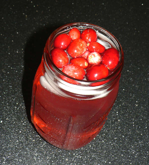 Cranberry Water
