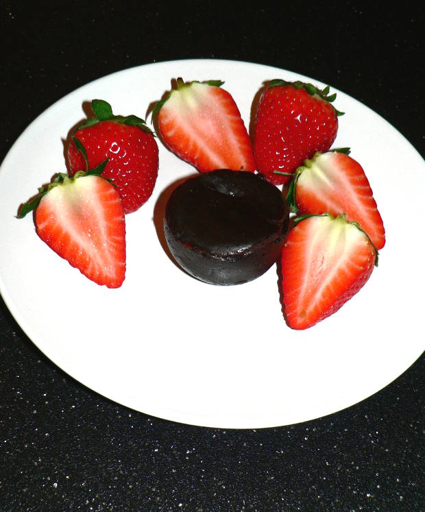 Instant Pot Fudge Brownie On a Plate