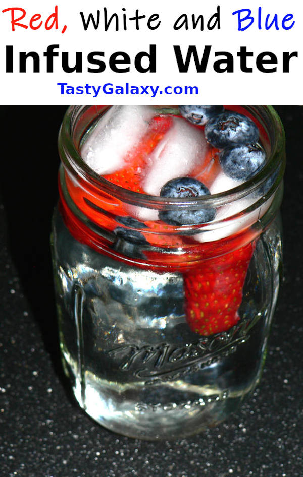 Blueberry Strawberry Infused Water