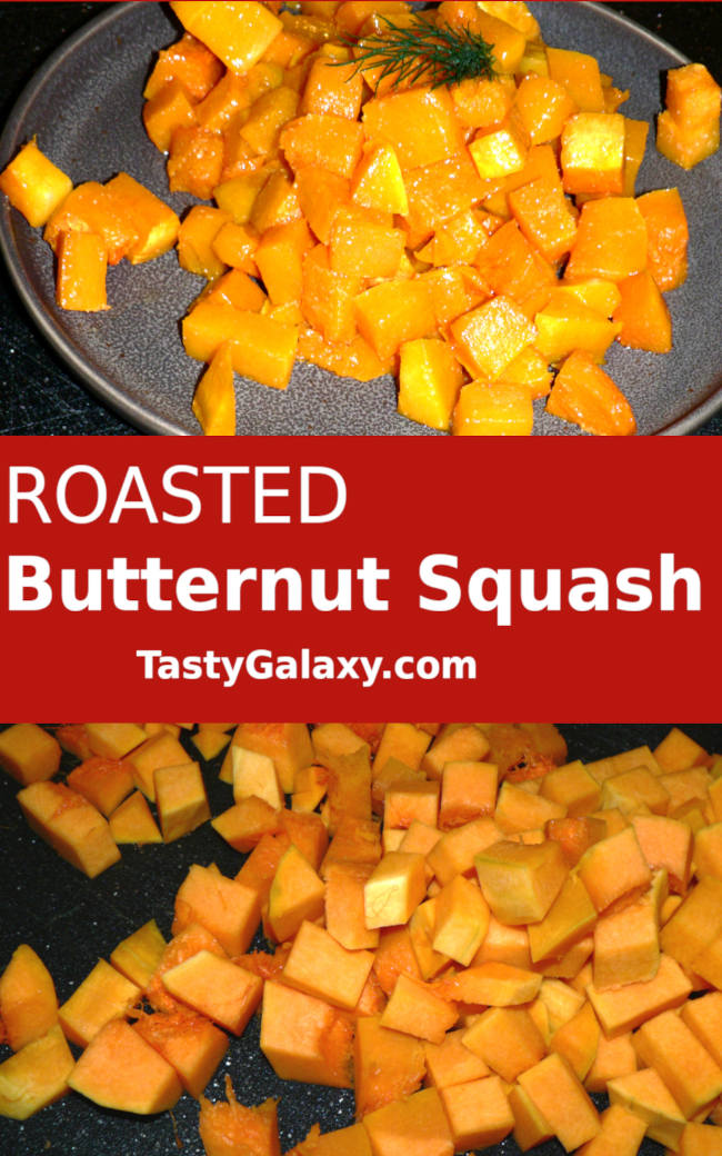 Roasted Butternut Squash Cubes