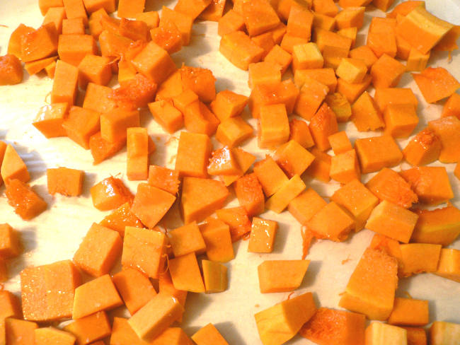 Butternut Squash Cubes