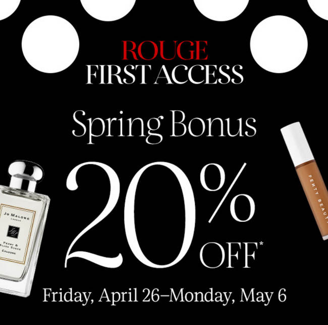 Save 20 percent during Sephora spring sale #sale