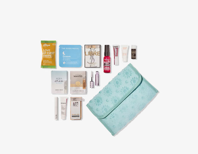 Free Ulta Beauty Bag Gift - Aqua Bag