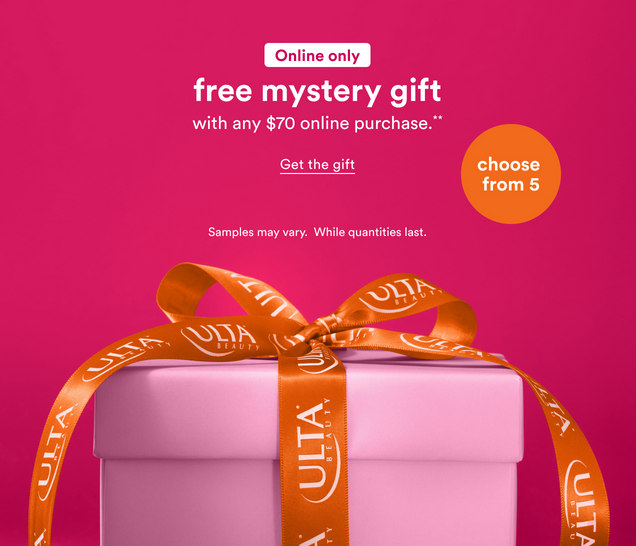 Free Mystery Gift - Ulta Mystery Gift