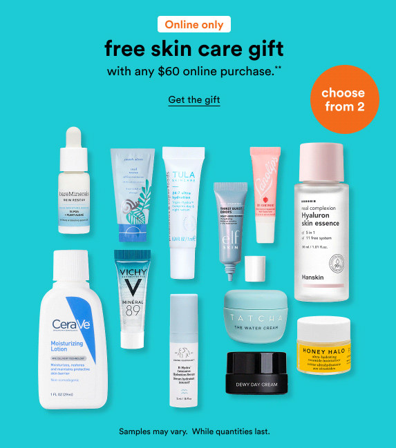Free Ulta Skin Care Gift