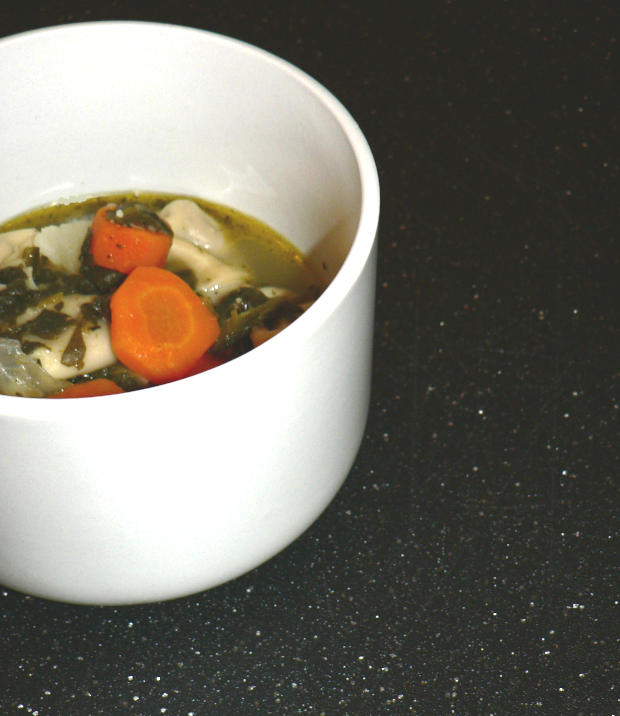 Vegetarian Tortellini Soup