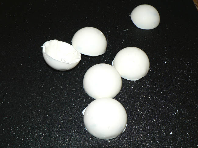 White Chocolate Half Spheres