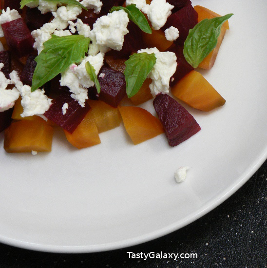 Golden Beets And Red Beets Salad